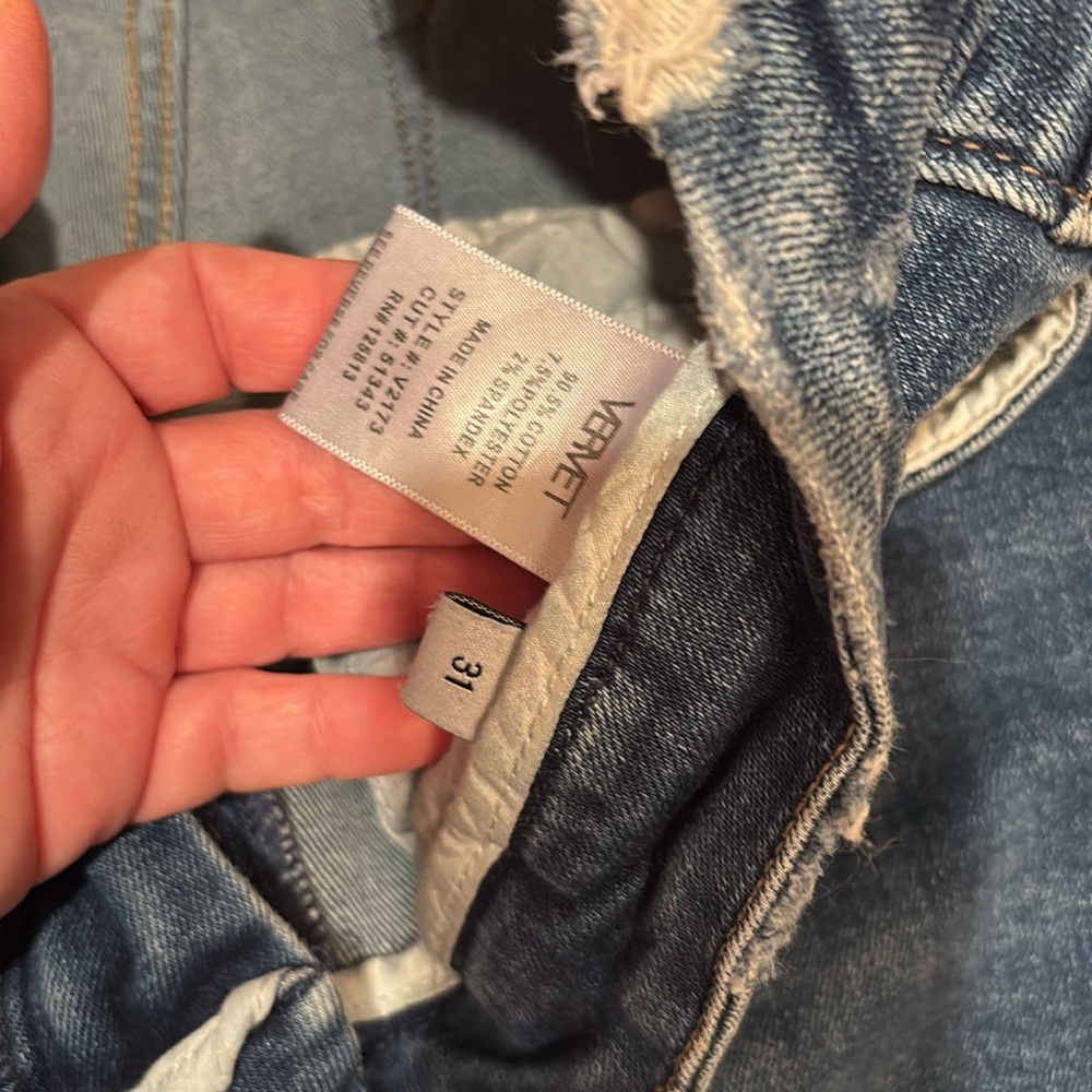 Vervet Los Angeles Women's Distressed Blue Jeans 31 - Picture 4 of 11
